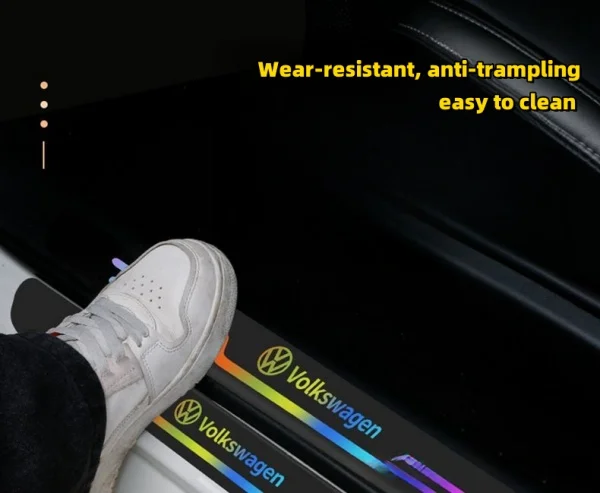 Car Colorful Door Sill Strip