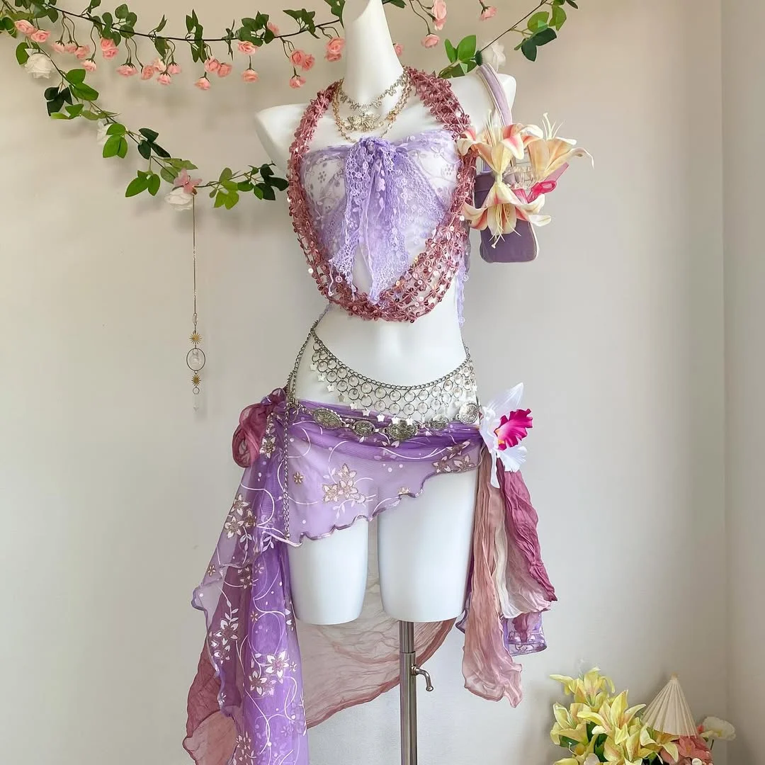 Boho Beach Bikini Set