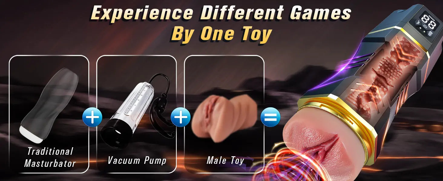 XP Realistic Stroker Suction Vibe detail 4