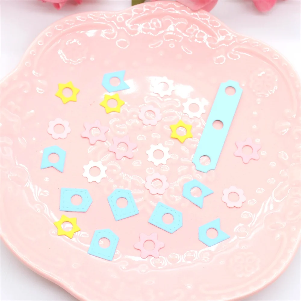 Nigikala Hole Reinforcers Metal Cutting Dies Scrapbook Paper Craft Decoration dies scrapbooking