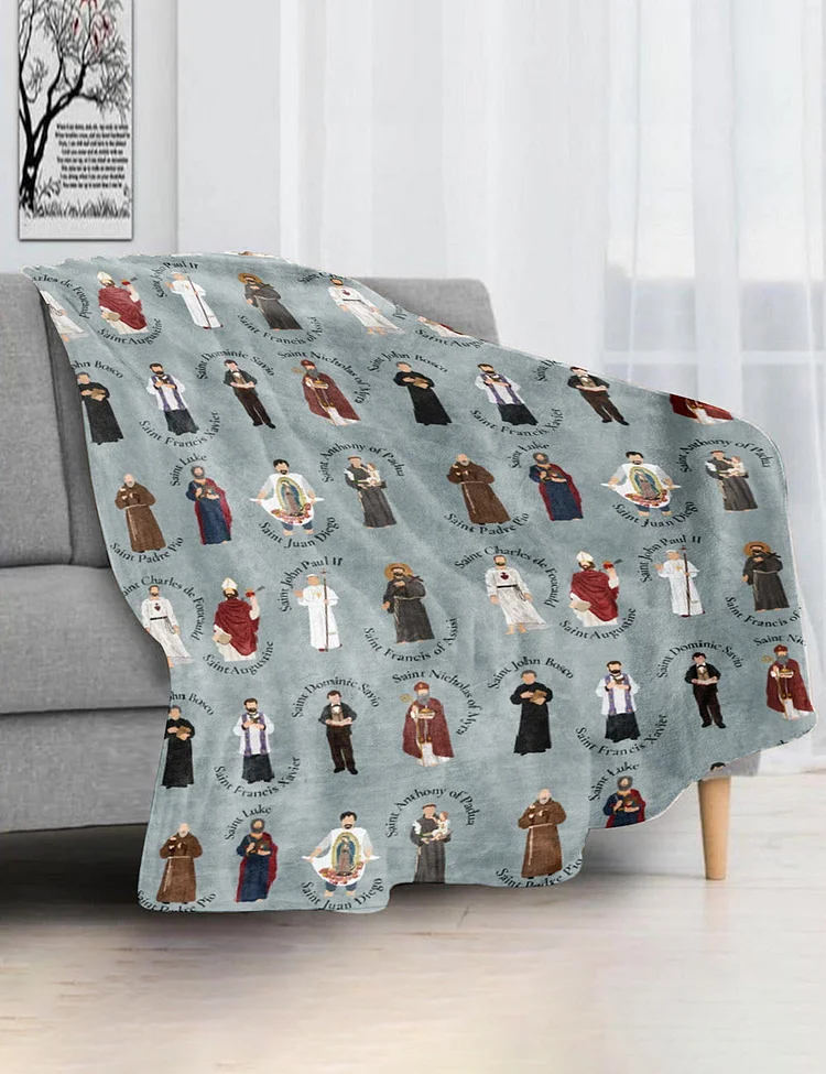 Catholic Saint Blanket