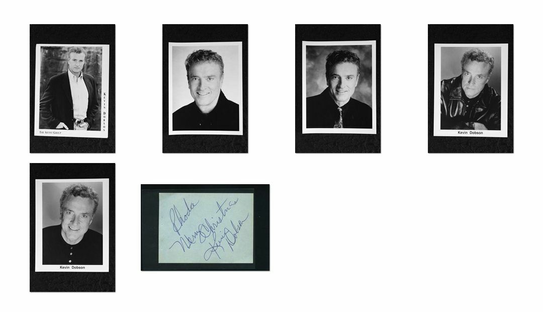 Kevin Dobson - Signed Autograph and Headshot Photo Poster painting set - KNOT'S LANDING