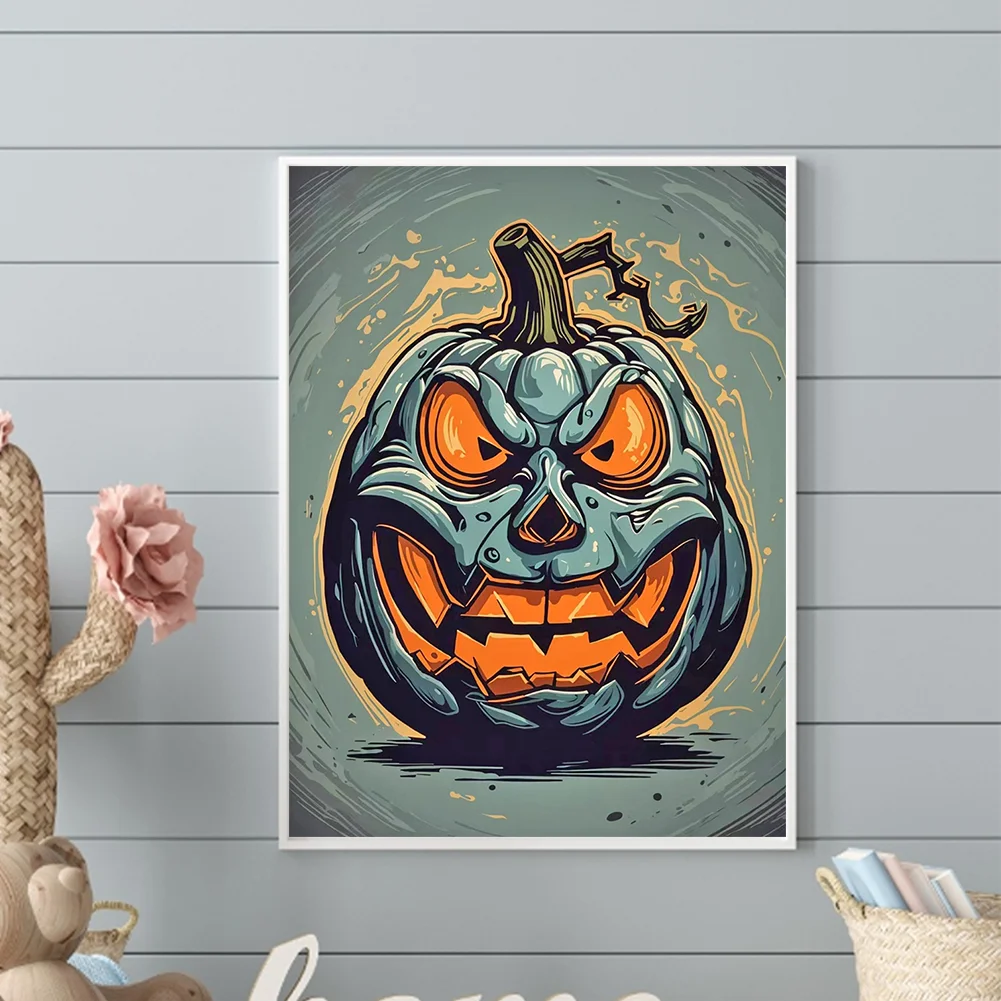 Diamond Painting - Full Round Drill - Pumpkin(Canvas|30*40cm)