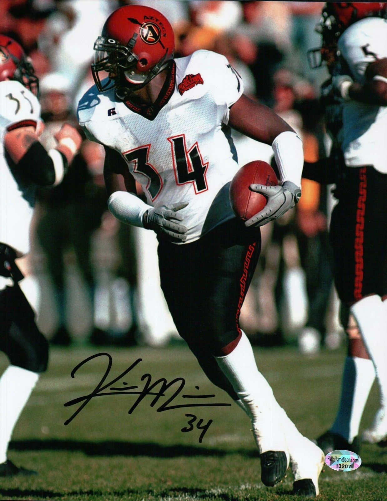 Kirk Morrison Signed 8X10 Photo Poster painting Autograph San Diego State w/Ball Auto w/COA