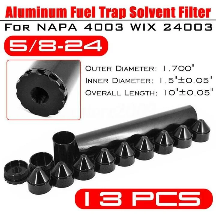 Car Oil Fuel Filter For 4003 WIX - 1/2-28 5/8-24
