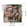 Old Couple-Full Square Diamond Painting(35x35cm)
