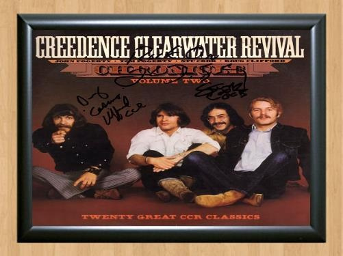 Creedence Clearwater Revival Signed Autographed Photo Poster painting Poster Print Memorabilia A4 Size