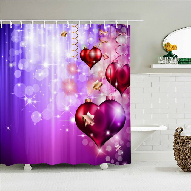 

Shower Curtain – Love Red Rose-180*180cm, 501 Original