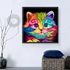 Diamond Painting -DIY Round Drill Cat