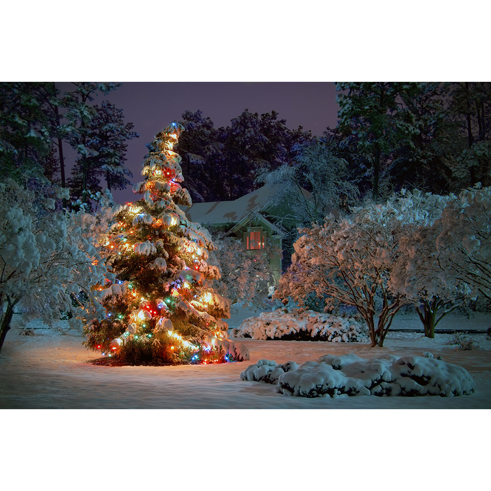 

Christmas Tree - Round Drill Diamond Painting - 60*40CM (Big Size), 501 Original