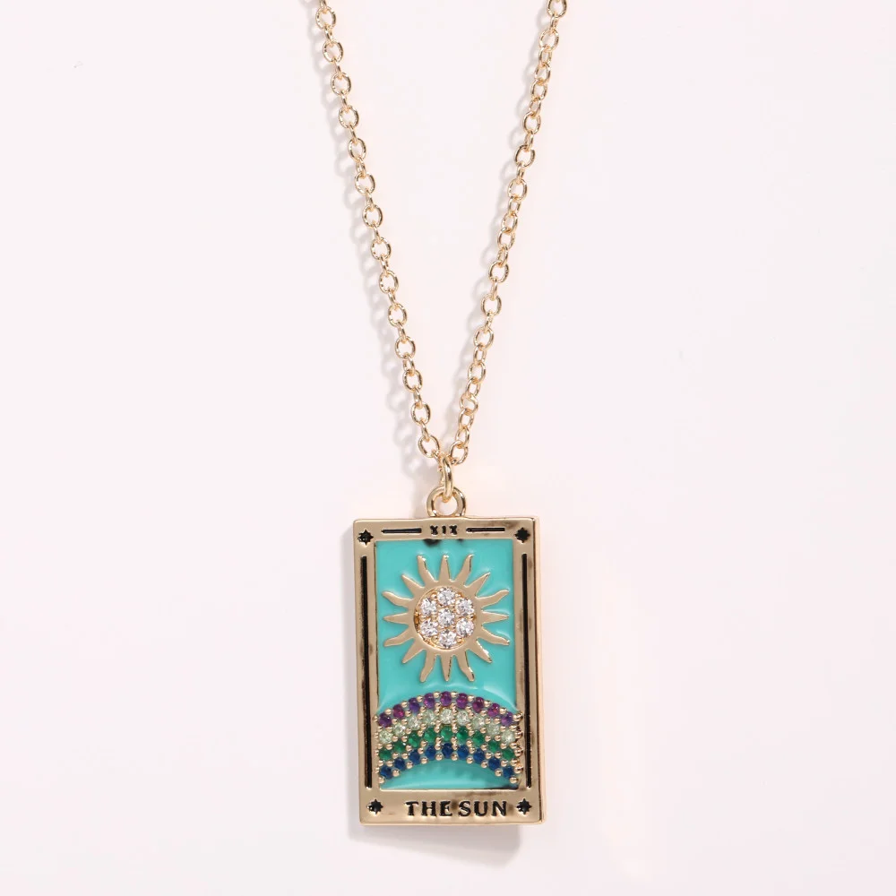 Tarot Card Necklace