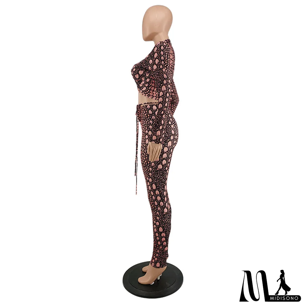 MidiSono - Autumn New Product Sexy Bag Hip Knitted Fashion Suit