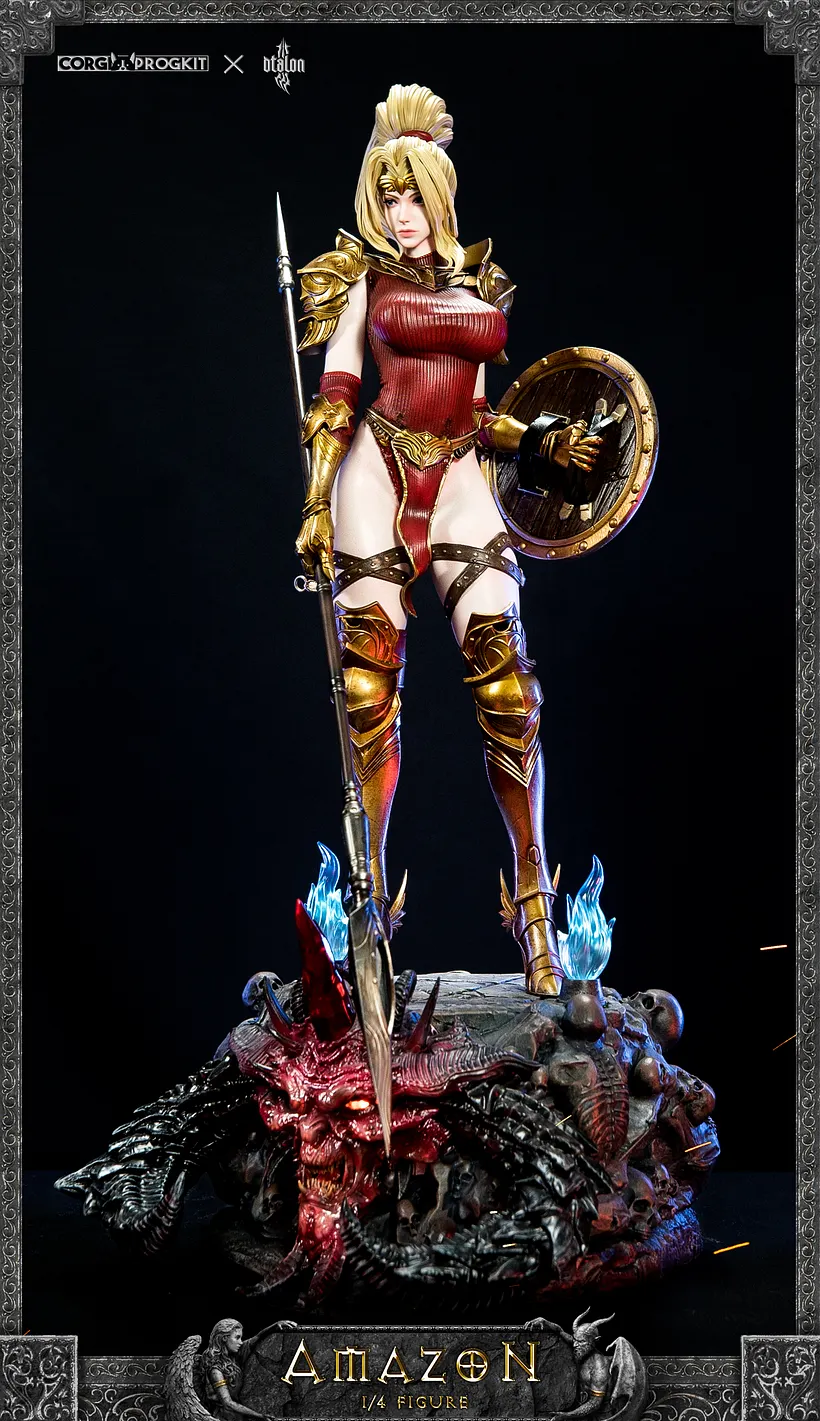 PRE-ORDER Dtalon Studio Diablo II Amazon 1/4 Statue(GK) (Adult 18+)