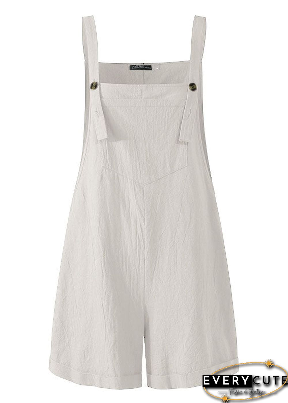 Nude Linen Jumpsuit Summer