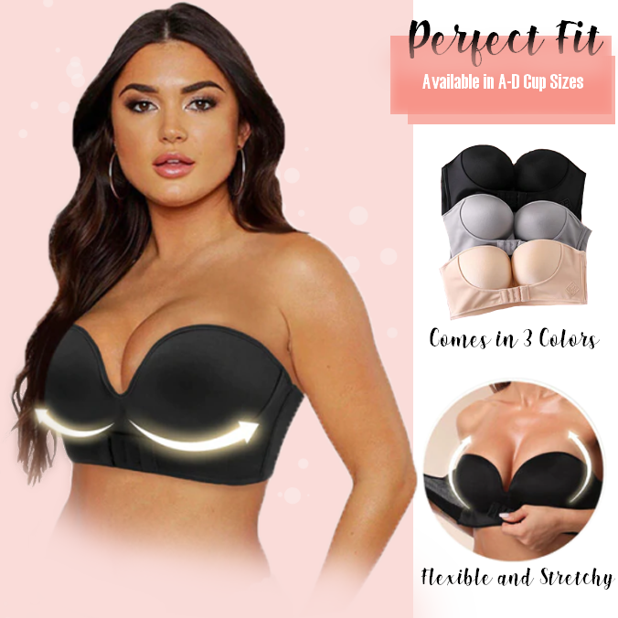 StraplessBra | Seamless Perfection and Push-up