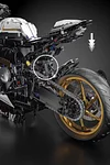 Motorcycle S1000RR Gold Cyberpunk 2000pcs