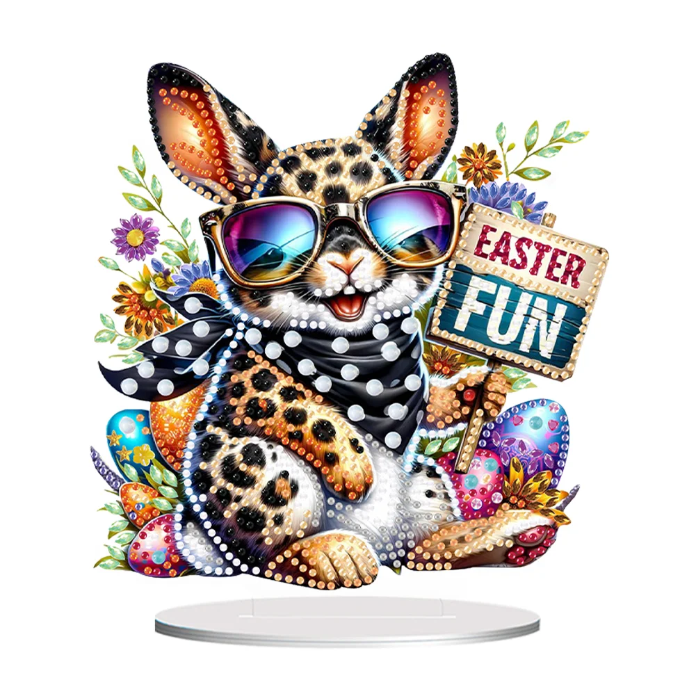 DIY Easter Fun Special Shape Acrylic Diamond Art Kits for Adults Beginner