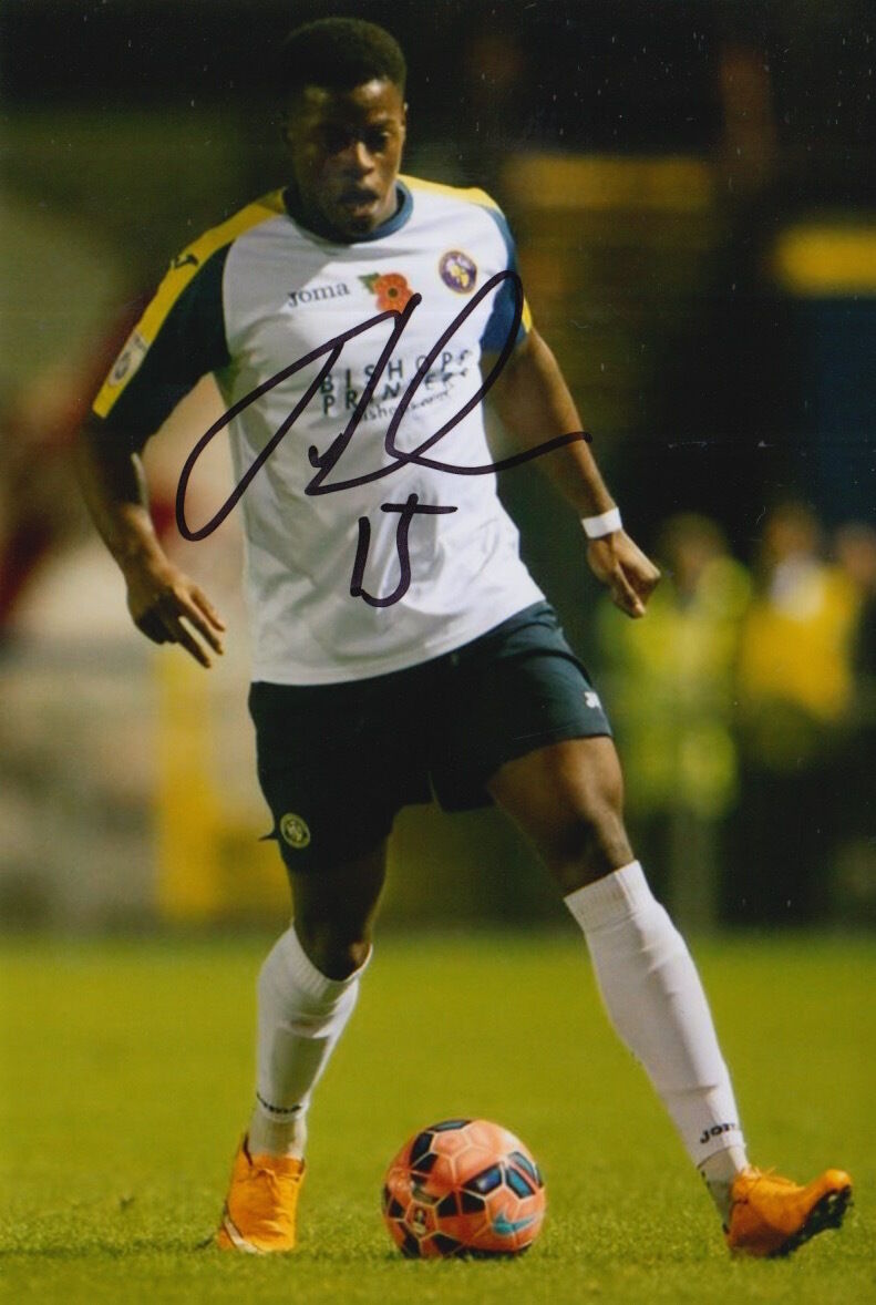 HAVANT AND WATERLOOVILLE HAND SIGNED JJ HOOPER 6X4 Photo Poster painting 1.