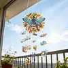 DIY Diamond Painting Double Sided 3D Wind Chime Pendant Hanging Kit