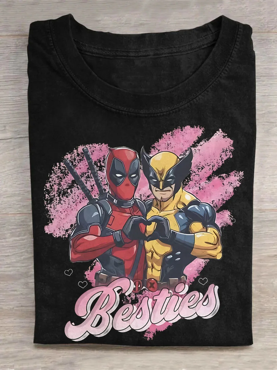 Eagerlys Forever Besties Funny T-shirt Eagerlys