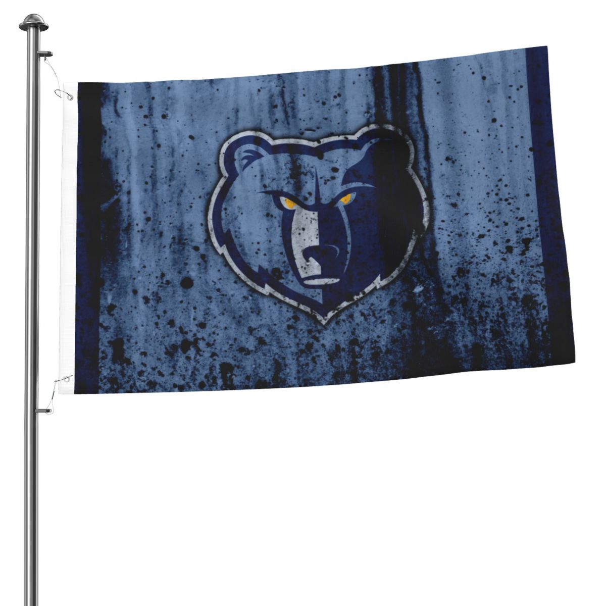 Memphis Grizzlies Grunge NBA Basketball Club 2x3FT Flag