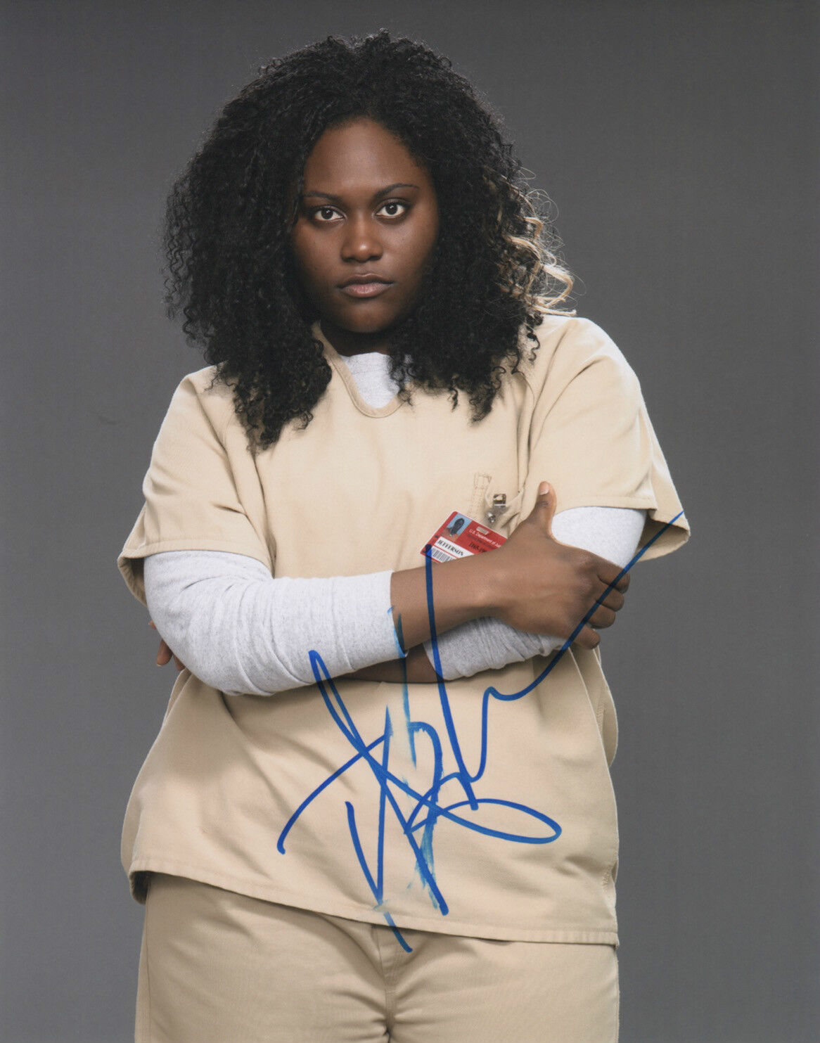 GFA Orange Is the New Black * DANIELLE BROOKS * Signed 8x10 Photo Poster painting AD9 PROOF COA