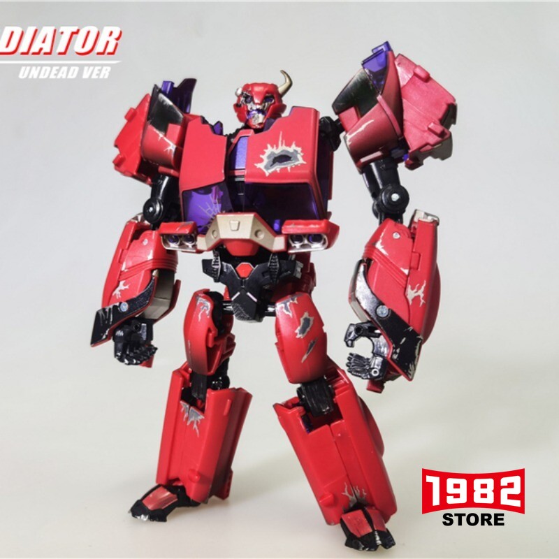 APC RED GLADIATOR UNDEAD VER For Cliffjumper Transformers model action figure