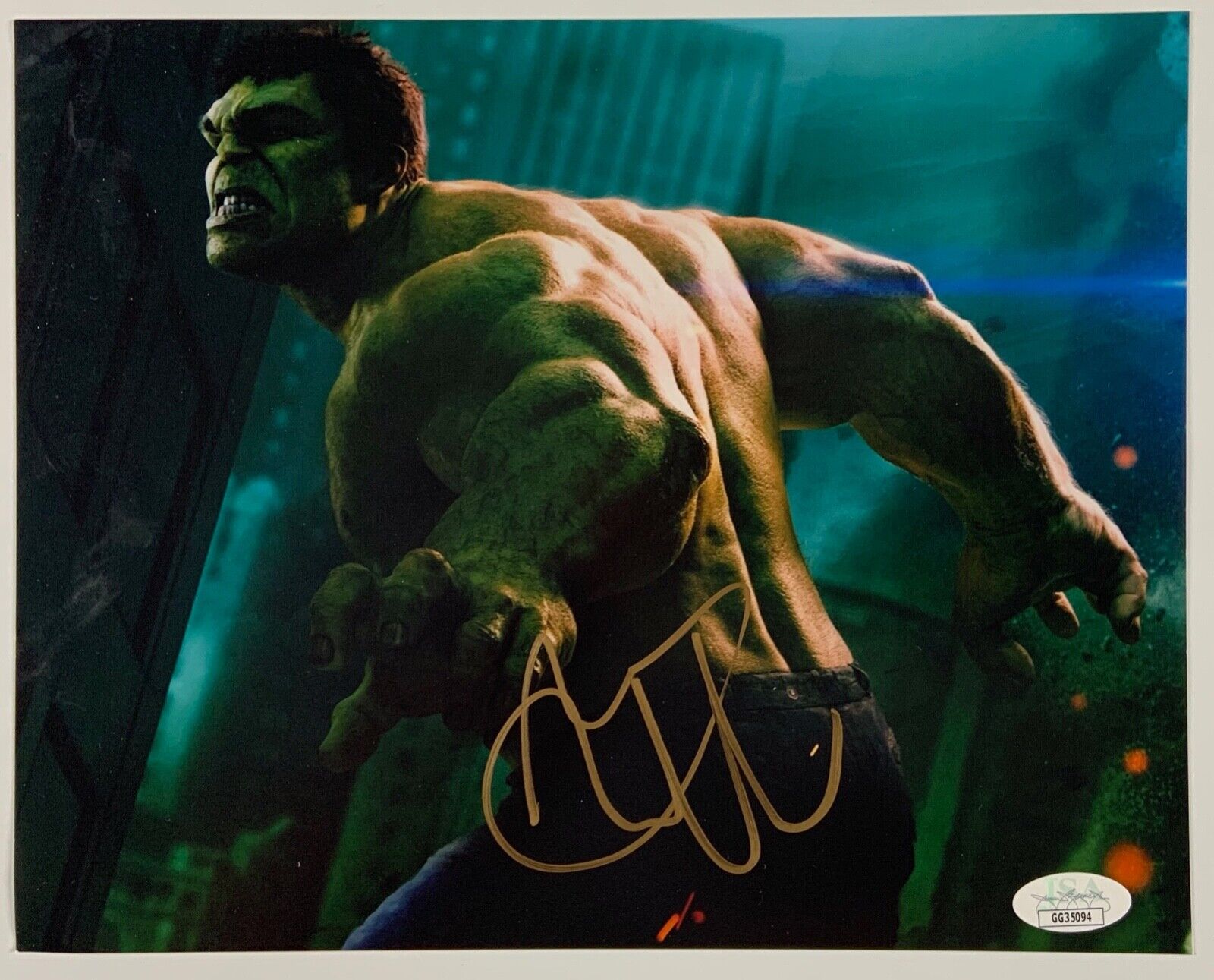 Mark Ruffalo The Hulk Avengers Autograph Signed Photo Poster painting JSA 8 x 10