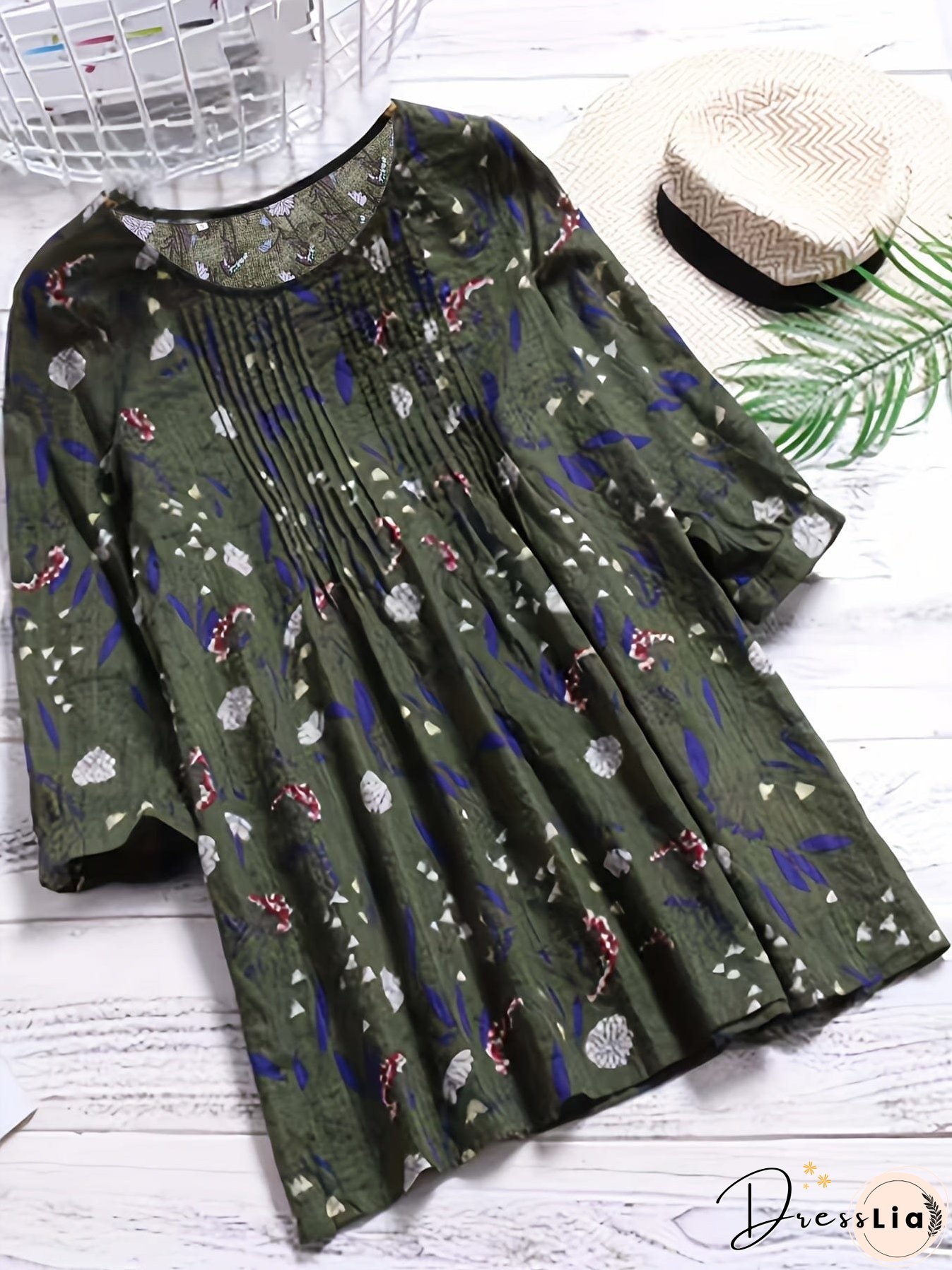 Printed Plus Size Tunic