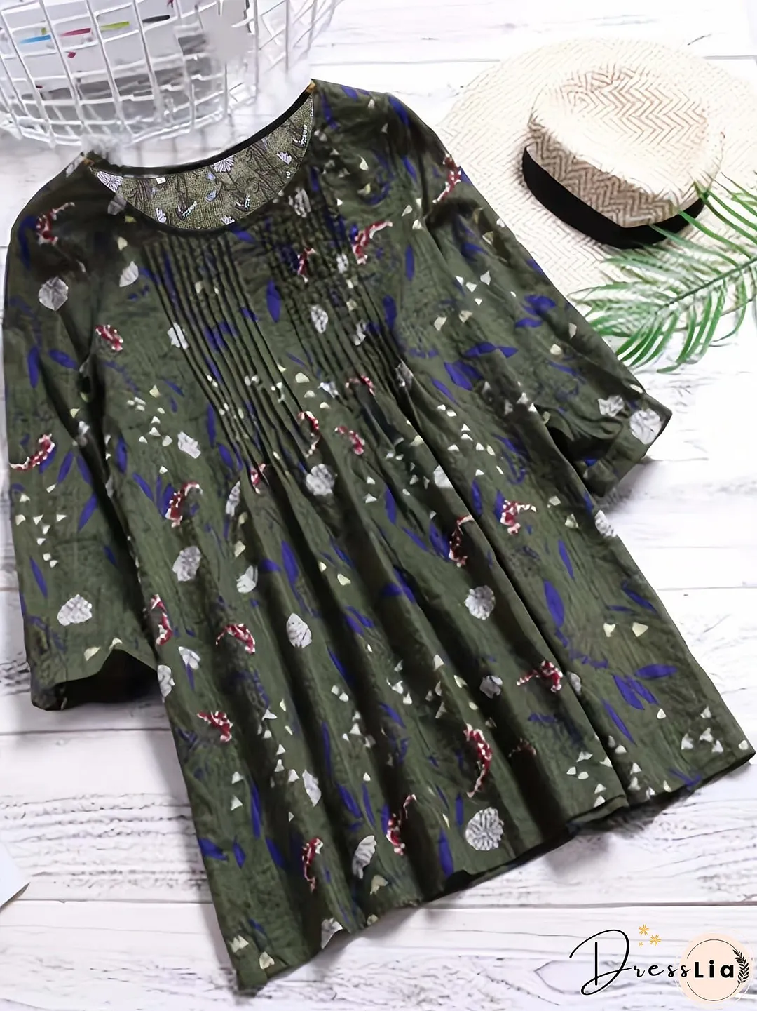 Printed Plus Size Tunic