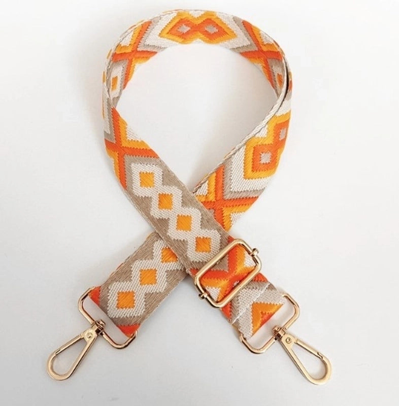 All Seasons Canvas Color Block Single Shoulder Strap Bag Accessories