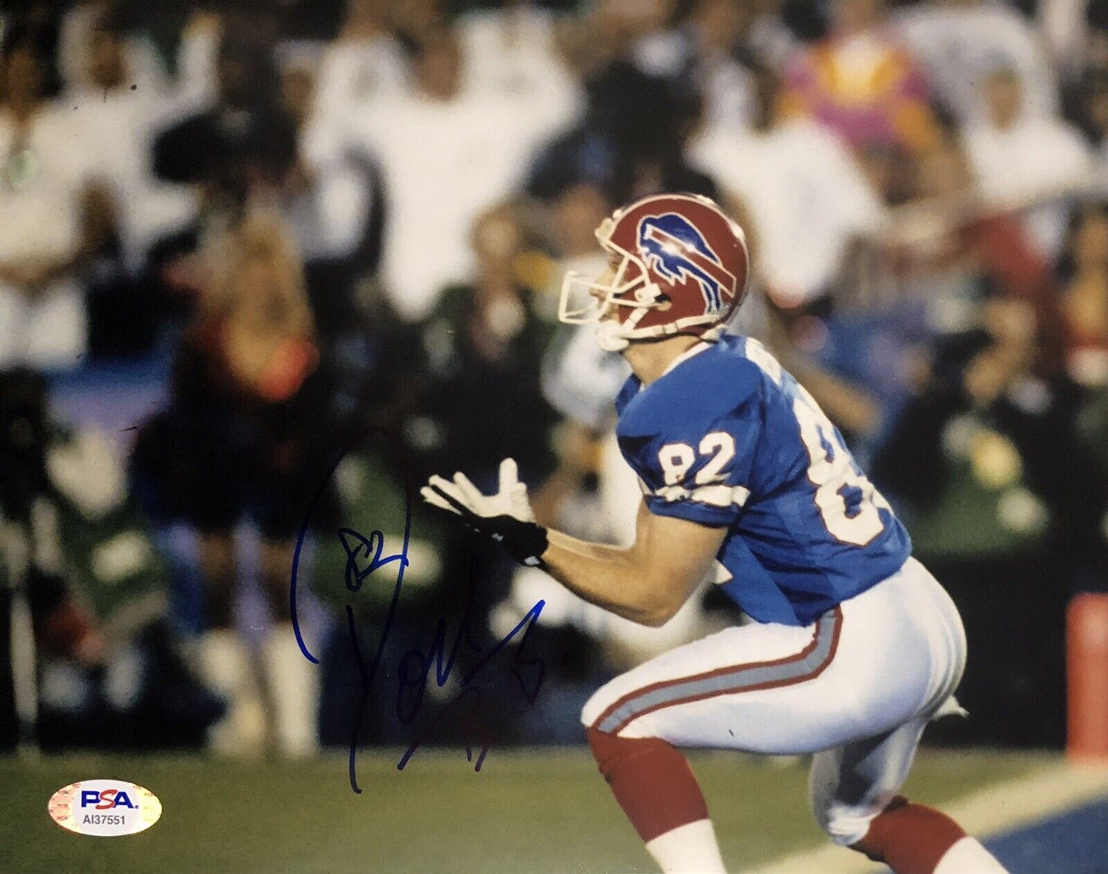 Don Beebe Signed Autographed Buffalo Bills 8x10 Photo Poster painting Psa/Dna