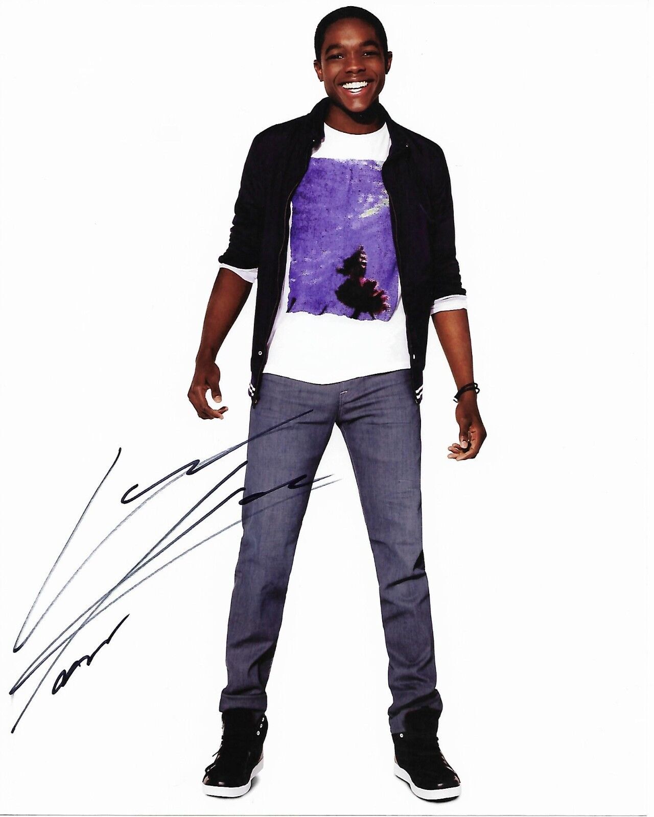 CARLOS KNIGHT SUPAH NINJAS AUTOGRAPHED Photo Poster painting SIGNED 8X10 #3 OWEN REYNOLDS