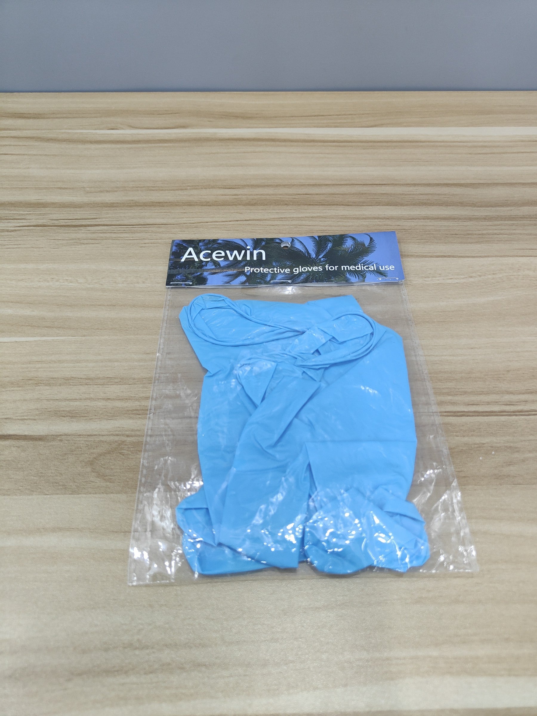 Acewin Protective Gloves for Medical Use，Medium Latex Exam Gloves ...