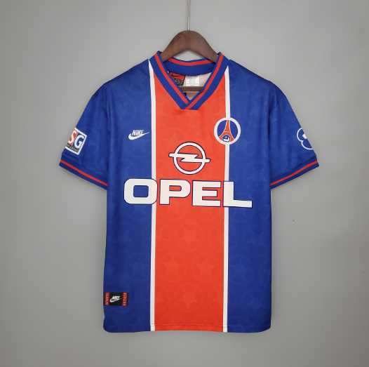 Retro PSG 95/96 Paris Saint-Germain Home Football Shirt Thai Qaulity