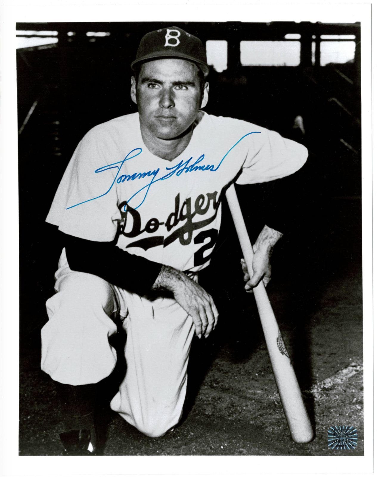 Tommy Holmes signed autographed 8x10 Photo Poster painting! RARE! AMCo Authenticated! 9878