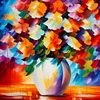 Diamond Painting-DIY Full Round Drill Flowers