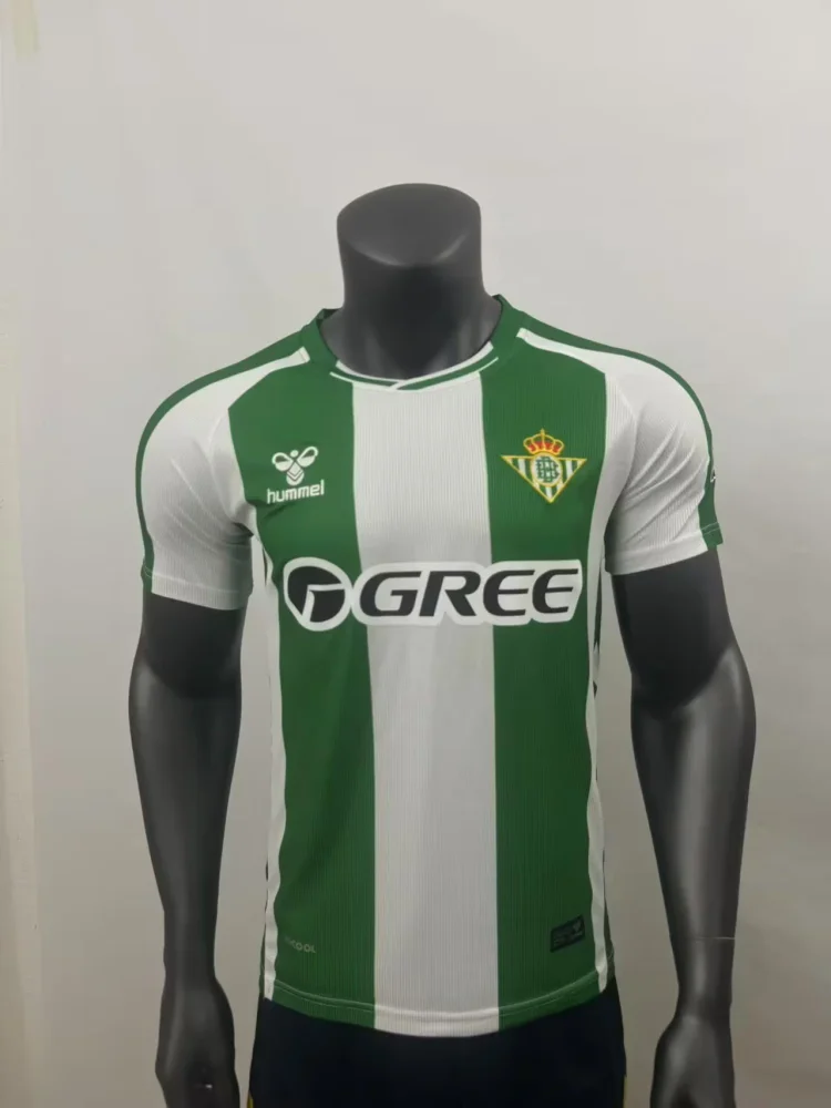 2025-26 New Season-real betis Home Jersey-Fans Edition