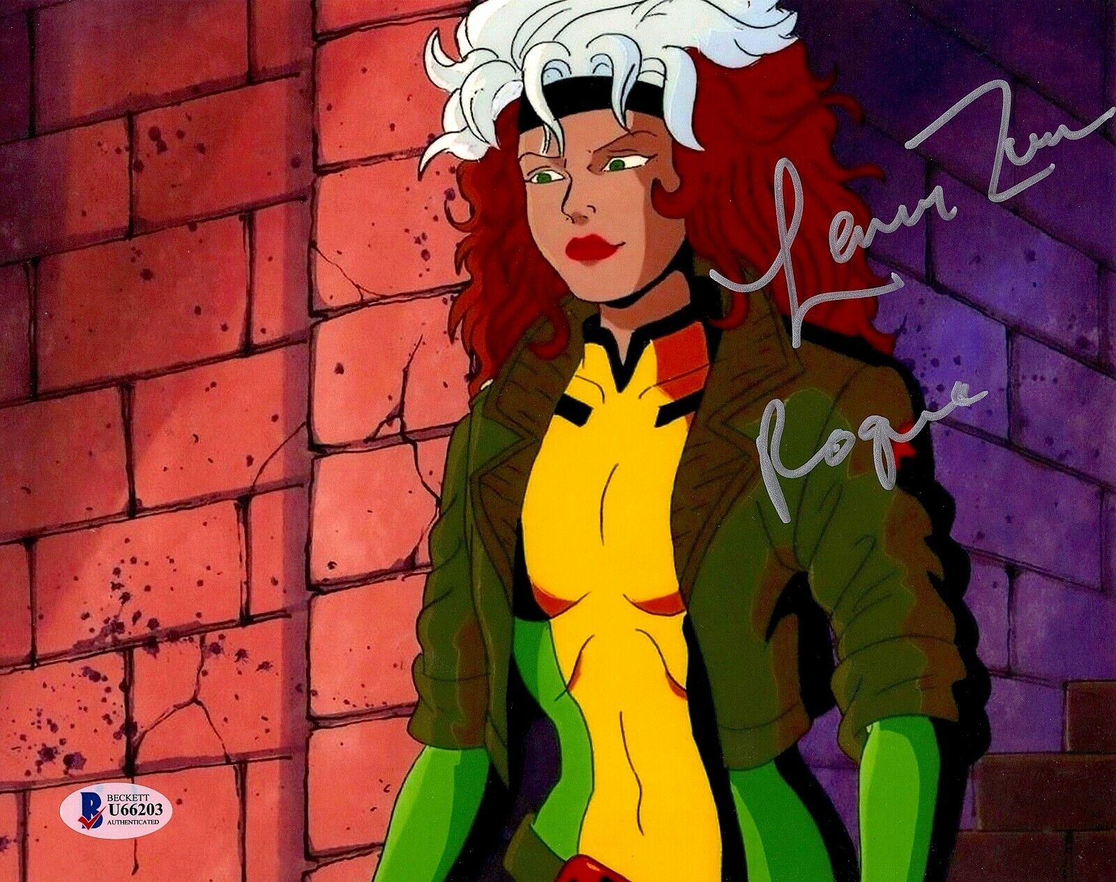 LENORE ZANN Autograph SIGNED 8x10 Photo Poster painting X-MEN : The Animated Series BECKETT BAS