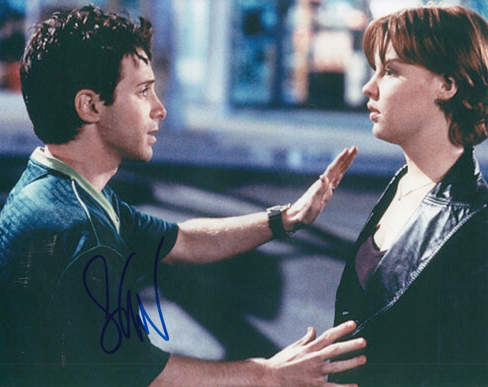 SETH GREEN signed (CAN'T HARDLY WAIT) Movie 8X10 Photo Poster painting *Kenny Fisher* W/COA