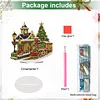 Christmas Train Special Shaped 2D Flat DIY Diamond Painting Ornament