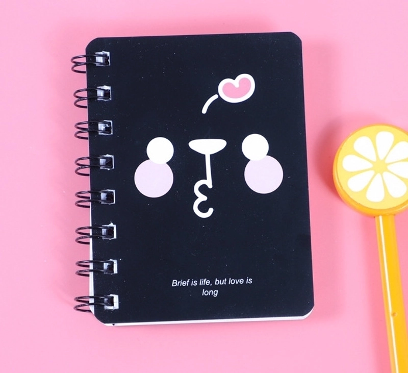 Cute Study Stationery Cartoon Mini Coil Notebook Notepad