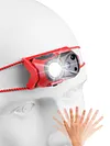 LED Headlamp Rechargeable Sensor Headlight Camping Running Torch (White)