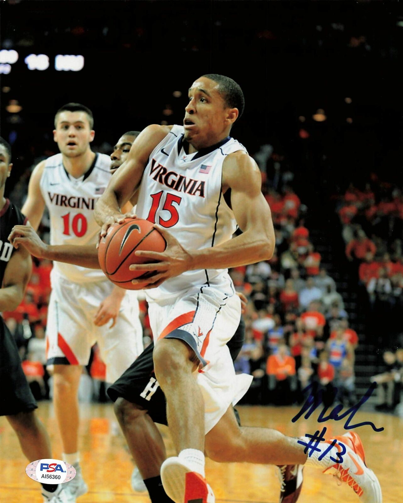 Malcom Brogdon signed 8x10 Photo Poster painting PSA/DNA West Virginia Mountaineers Autographed