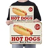 Hot Dog  - Vintage Metal Signs(8*12Inch) - Bar