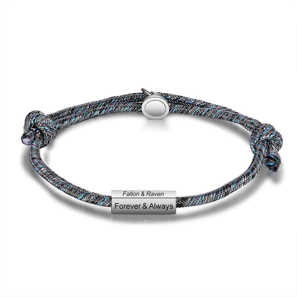 Paar Magnetarmband personalisierte passende Armband benutzerdefinierte Paar Geschenke t2 Kettenmachen