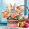 Diamond Painting Acrylic Easter Eggs Rabbit Desktop Ornaments Kit