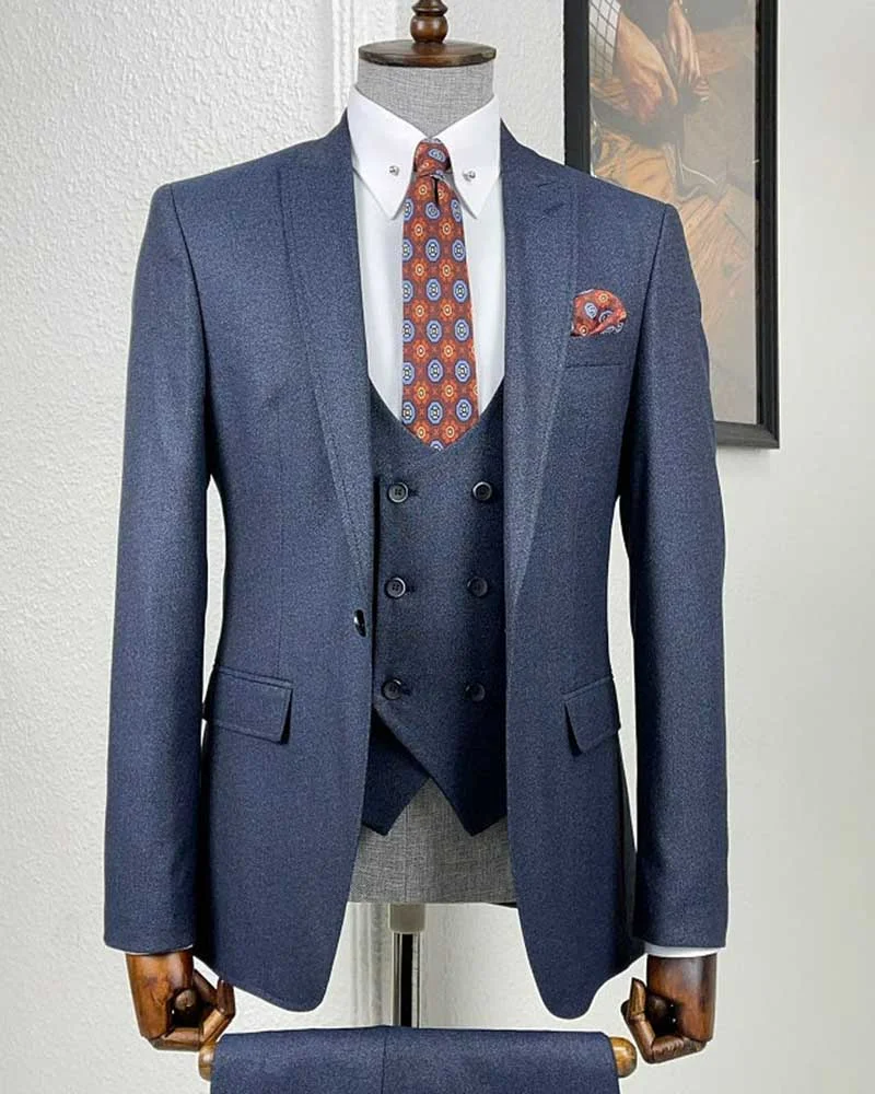 Men's casual design long sleeve coat