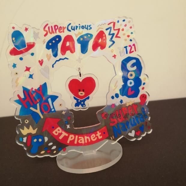 BT21 TATA STANDING PLAQUE