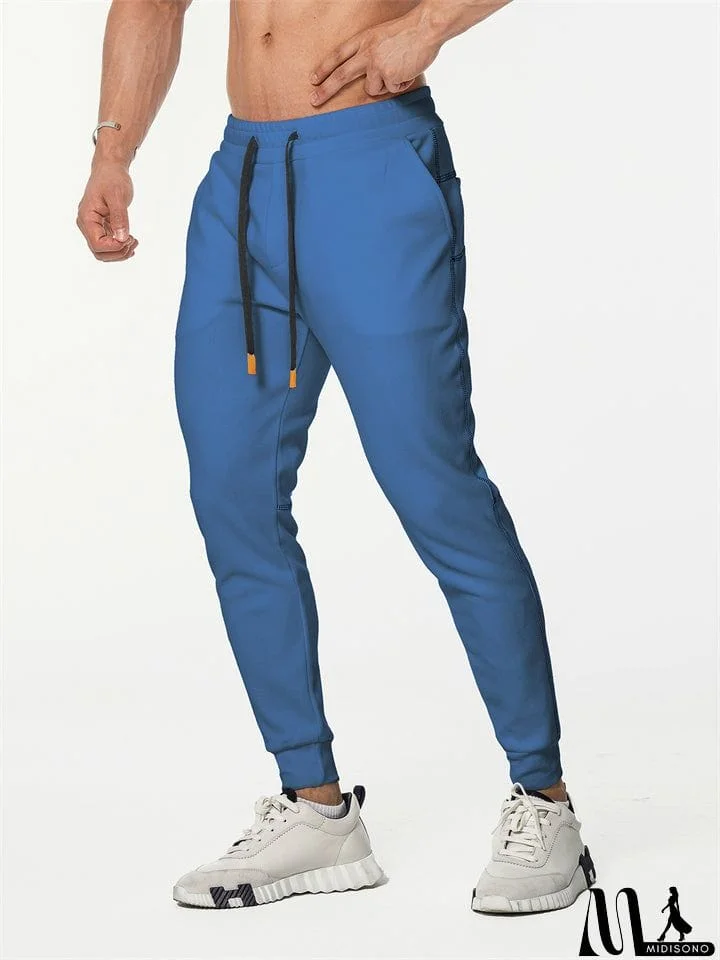 MidiSono - Male Autumn Casual Slim Fit Stretch Sweat Pants